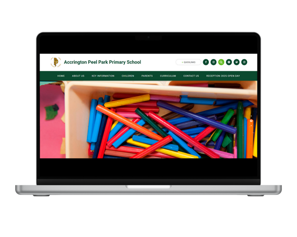 APP School in laptop 
