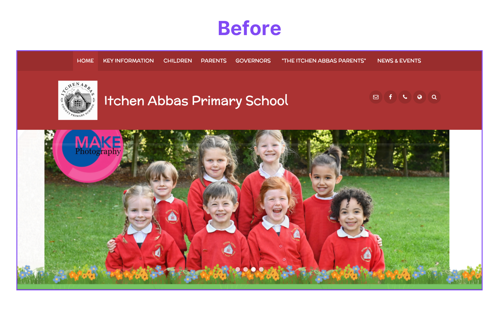 Itchen Abbas Primary School - Before  