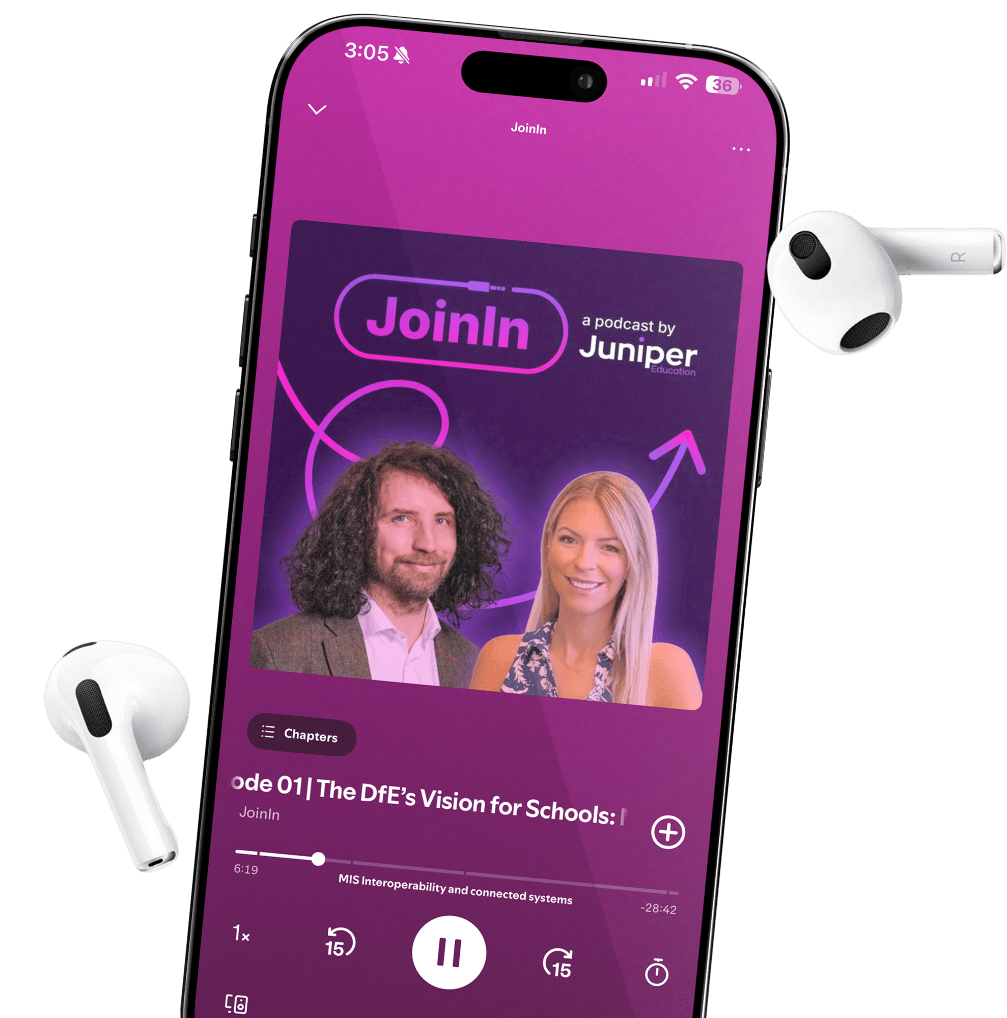 JoinIn Mockup Design_image phone headphones