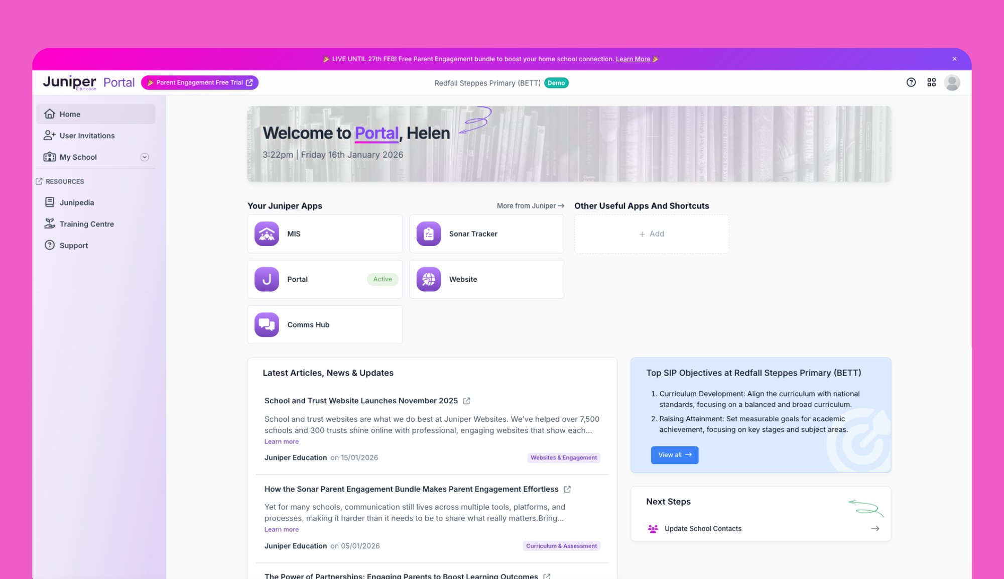 Juniper Portal JoinUp