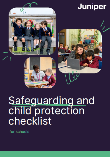 Safeguarding and child protection checklist front cover 