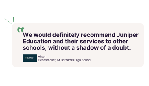 St Bernards HR testimonials
