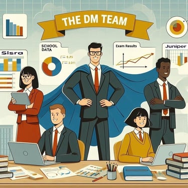 The DM Team Superhero Image