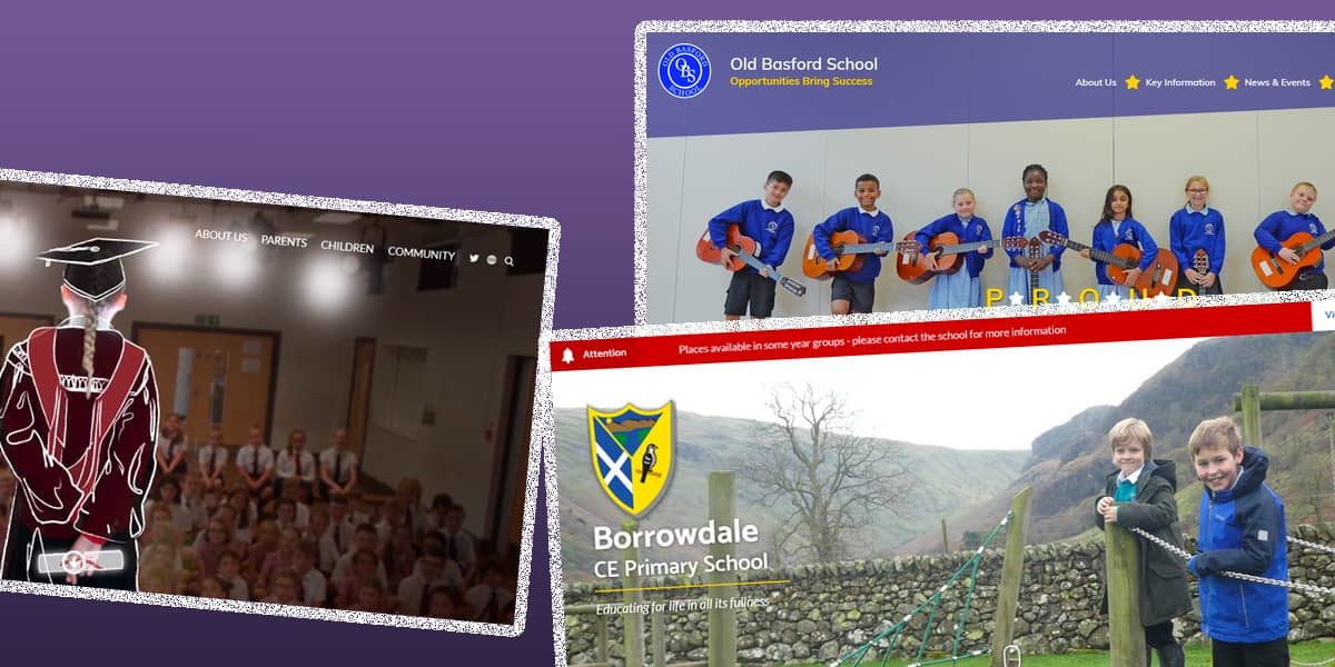 How to make an impact with your school website homepage
