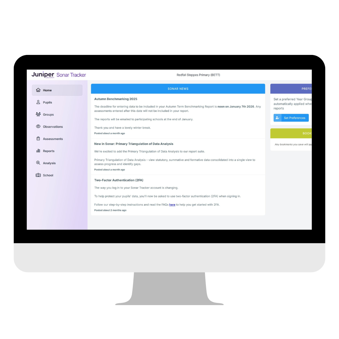 Sonar Tracker Homepage